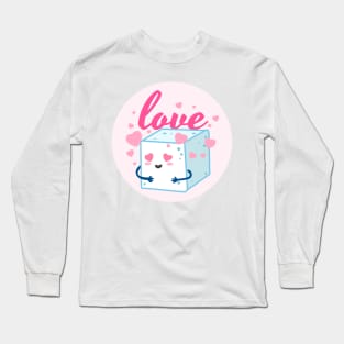 Sugar Love Cartoon Character Design Long Sleeve T-Shirt